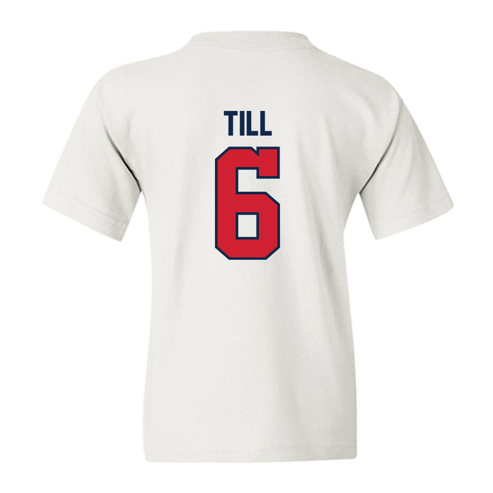 Ole Miss - NCAA Softball : Kaidance Till - Replica Shersey Youth T-Shirt-1