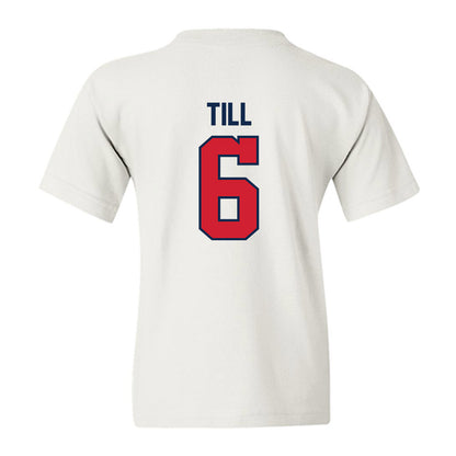 Ole Miss - NCAA Softball : Kaidance Till - Replica Shersey Youth T-Shirt-1