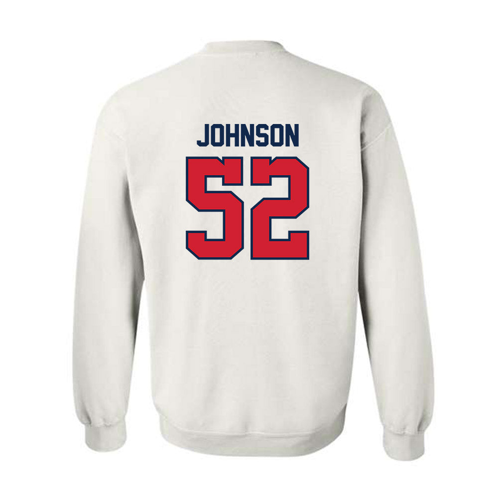 Ole Miss - NCAA Football : Cooper Johnson - Replica Shersey Crewneck Sweatshirt-1