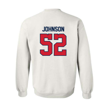 Ole Miss - NCAA Football : Cooper Johnson - Replica Shersey Crewneck Sweatshirt-1