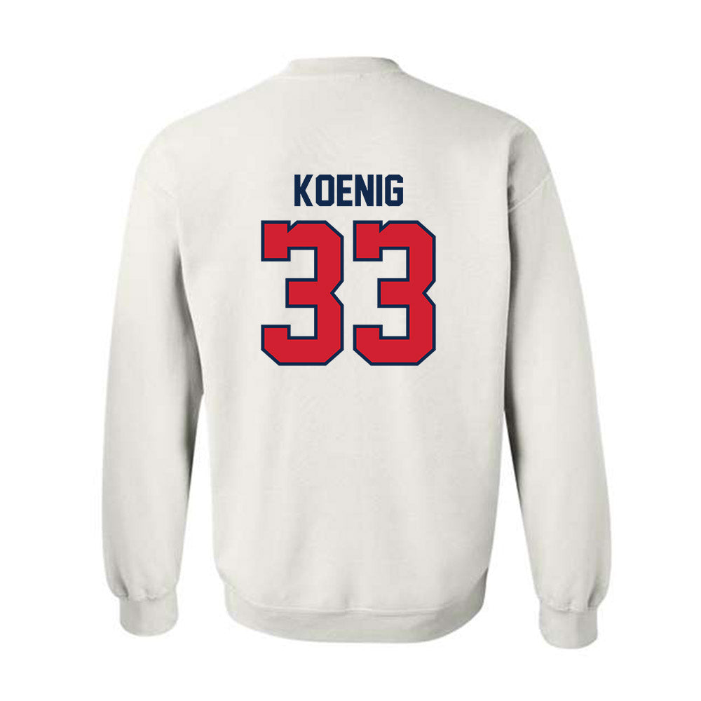 Ole Miss - NCAA Baseball : Landon Koenig - Replica Shersey Crewneck Sweatshirt-1