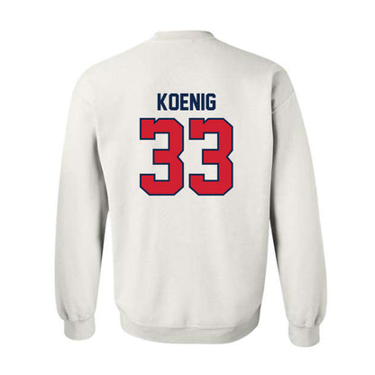 Ole Miss - NCAA Baseball : Landon Koenig - Replica Shersey Crewneck Sweatshirt-1