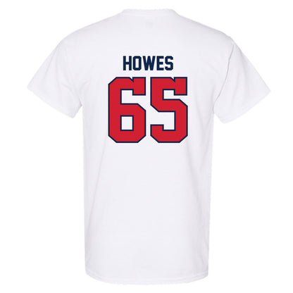 Ole Miss - NCAA Football : Connor Howes - Replica Shersey T-Shirt-1