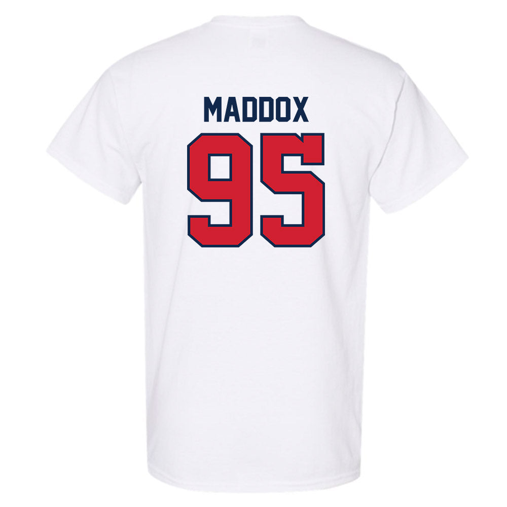 Ole Miss - NCAA Football : Andrew Maddox - Replica Shersey T-Shirt-1