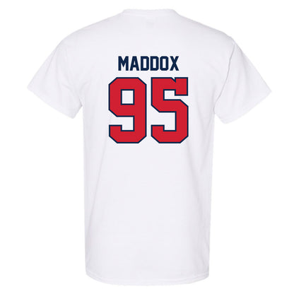 Ole Miss - NCAA Football : Andrew Maddox - Replica Shersey T-Shirt-1