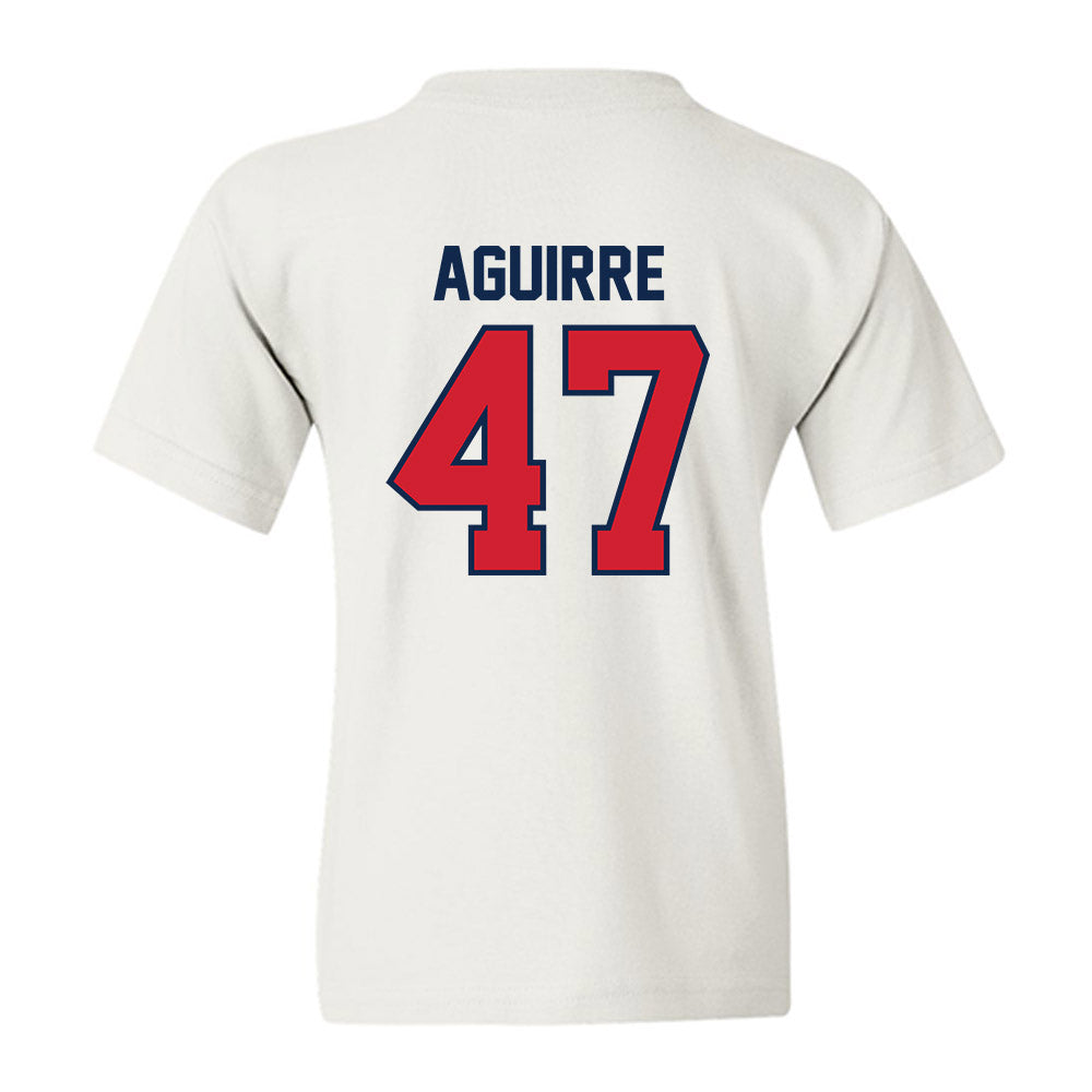 Ole Miss - NCAA Football : Anthony Aguirre - Replica Shersey Youth T-Shirt-1