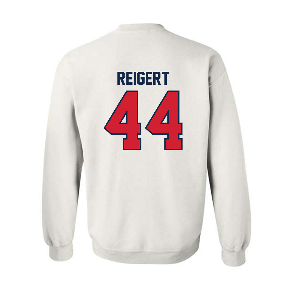 Ole Miss - NCAA Baseball : Jake Reigert - Replica Shersey Crewneck Sweatshirt-1