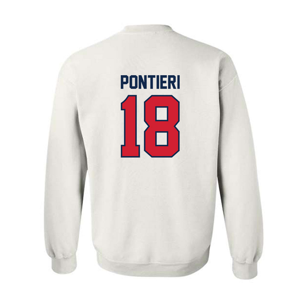 Ole Miss - NCAA Women's Soccer : Bella Pontieri - Replica Shersey Crewneck Sweatshirt-1
