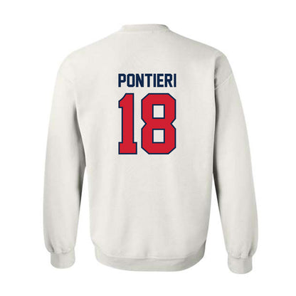 Ole Miss - NCAA Women's Soccer : Bella Pontieri - Replica Shersey Crewneck Sweatshirt-1