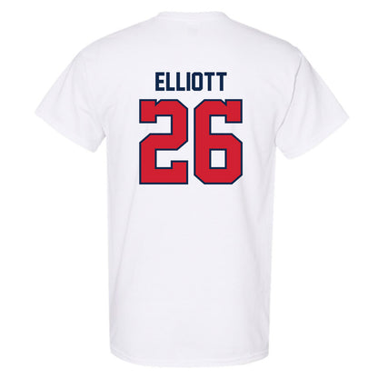 Ole Miss - NCAA Baseball : Hunter Elliott - Replica Shersey T-Shirt-1