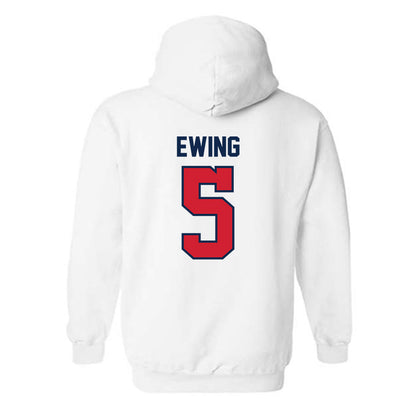 Ole Miss - NCAA Women's Soccer : Evie Ewing - Replica Shersey Hooded Sweatshirt-1