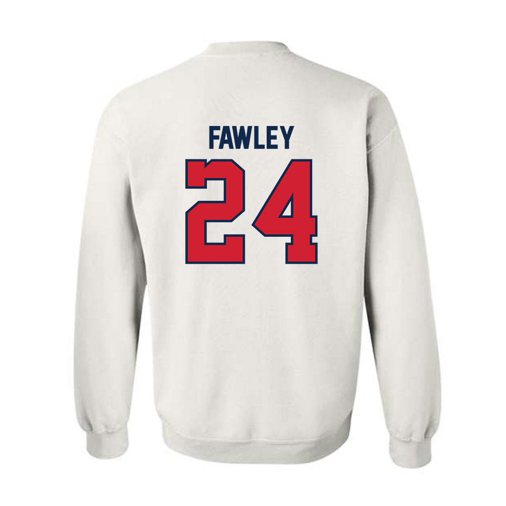 Ole Miss - NCAA Baseball : Austin Fawley - Replica Shersey Crewneck Sweatshirt-1