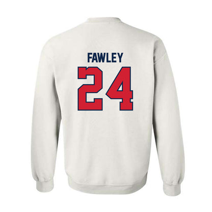 Ole Miss - NCAA Baseball : Austin Fawley - Replica Shersey Crewneck Sweatshirt-1