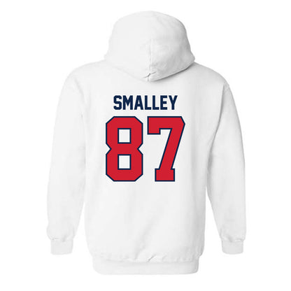 Ole Miss - NCAA Football : Wyatt Smalley - Replica Shersey Hooded Sweatshirt-1