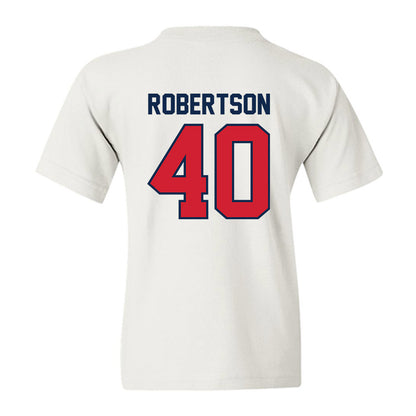 Ole Miss - NCAA Baseball : JP Robertson - Replica Shersey Youth T-Shirt-1