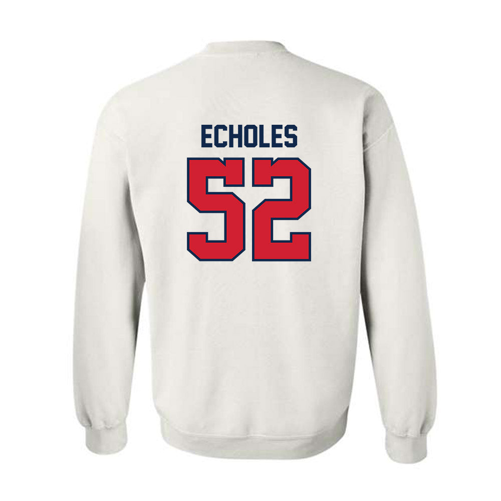 Ole Miss - NCAA Football : William Echoles - Replica Shersey Crewneck Sweatshirt-1