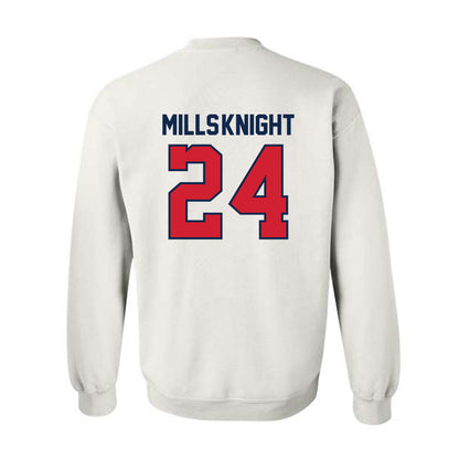 Ole Miss - NCAA Football : Shekai Mills-Knight - Replica Shersey Crewneck Sweatshirt-1