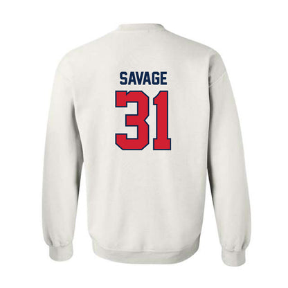Ole Miss - NCAA Softball : Jada Savage - Replica Shersey Crewneck Sweatshirt-1