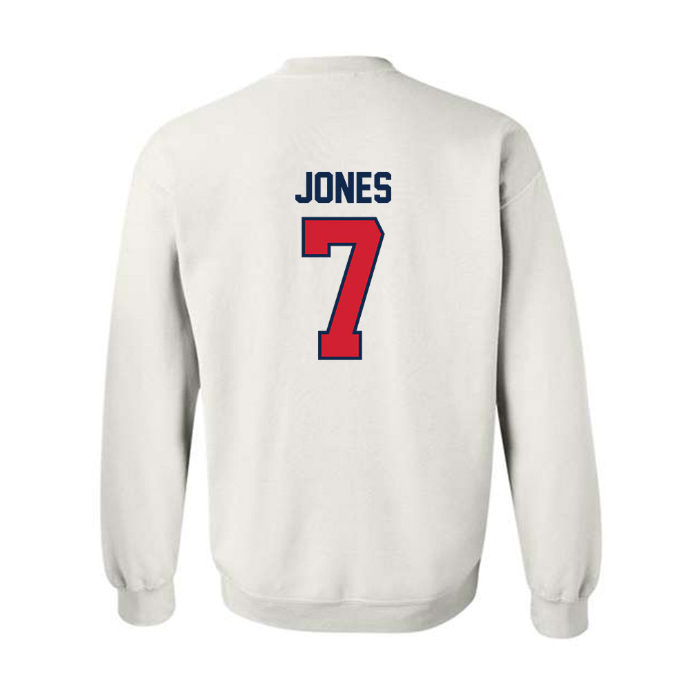 Ole Miss - NCAA Baseball : Topher Jones - Replica Shersey Crewneck Sweatshirt-1