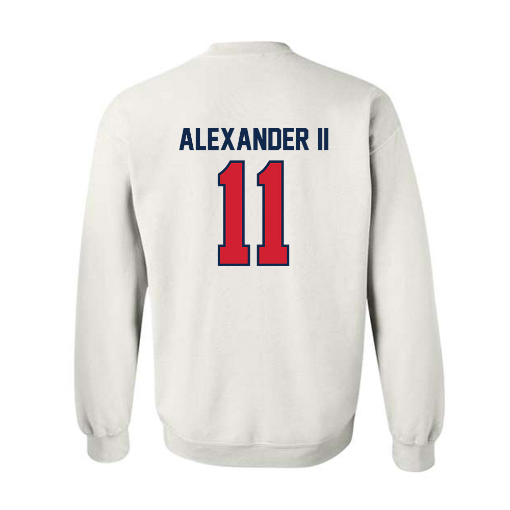 Ole Miss - NCAA Football : Hilton Deuce Alexander II - Replica Shersey Crewneck Sweatshirt-1