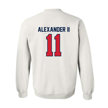 Ole Miss - NCAA Football : Hilton Deuce Alexander II - Replica Shersey Crewneck Sweatshirt-1
