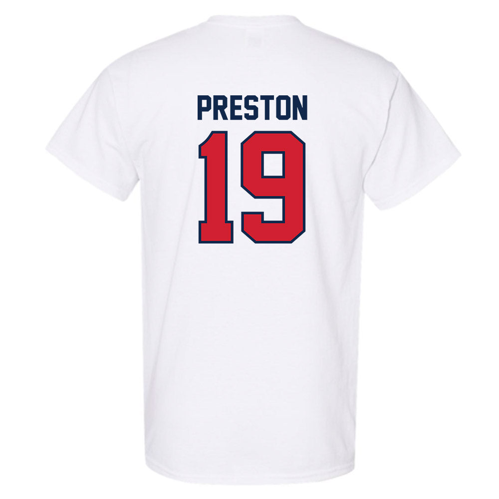 Ole Miss - NCAA Football : MJ Preston - Replica Shersey T-Shirt-1