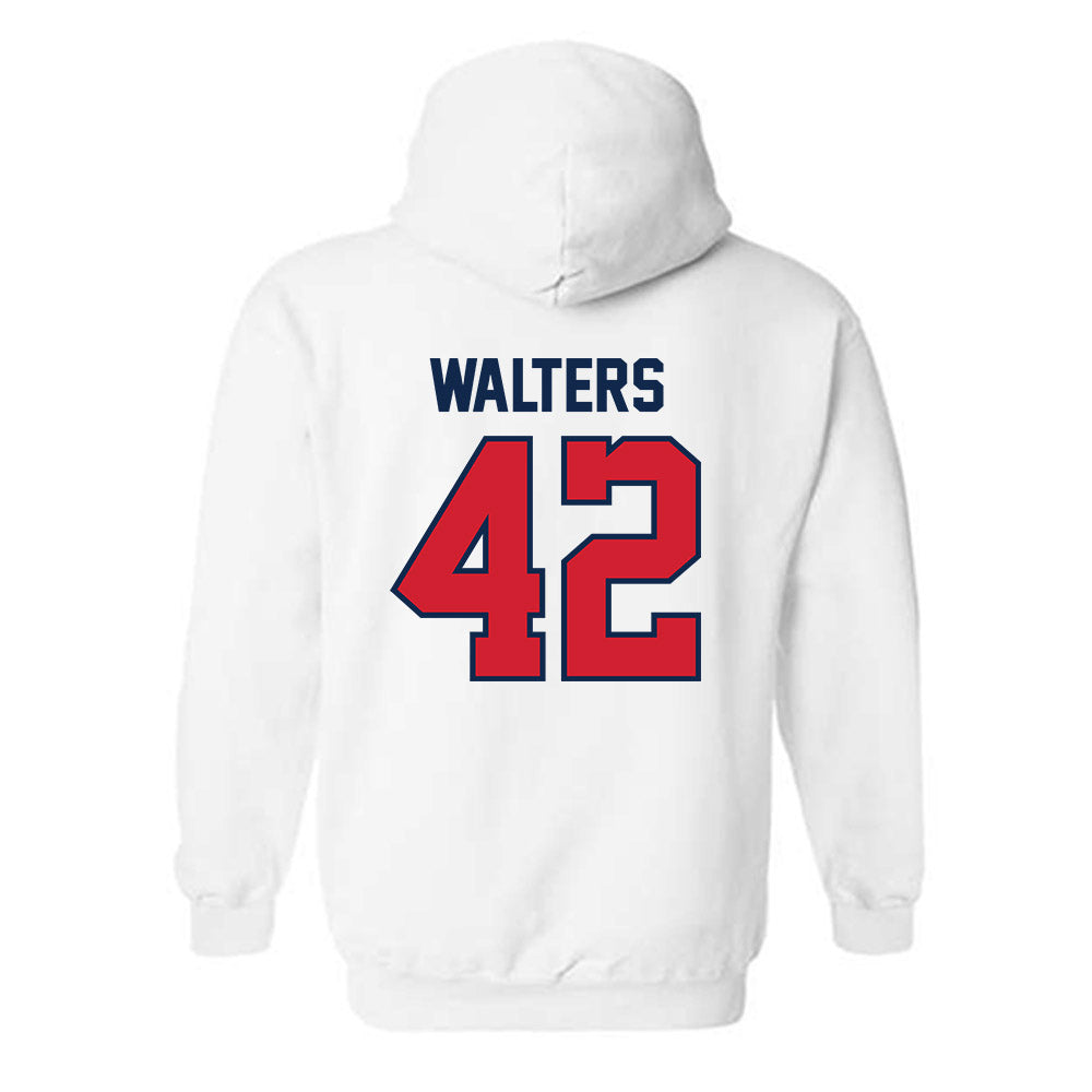 Ole Miss - NCAA Football : Bryson Walters - Replica Shersey Hooded Sweatshirt-1