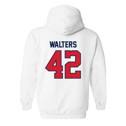 Ole Miss - NCAA Football : Bryson Walters - Replica Shersey Hooded Sweatshirt-1