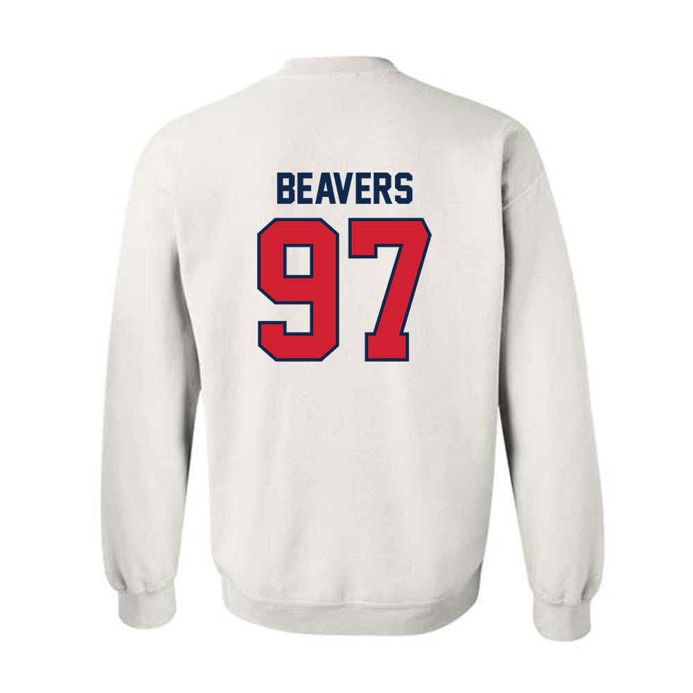 Ole Miss - NCAA Football : Kamron Beavers - Replica Shersey Crewneck Sweatshirt-1