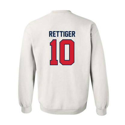 Ole Miss - NCAA Softball : Izzy Rettiger - Replica Shersey Crewneck Sweatshirt-1