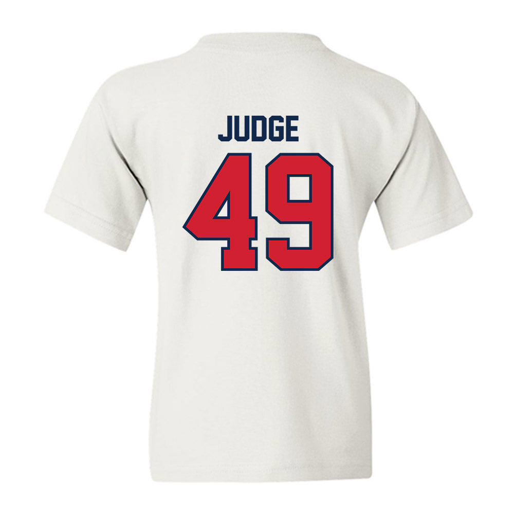 Ole Miss - NCAA Football : Sean Judge - Replica Shersey Youth T-Shirt-1