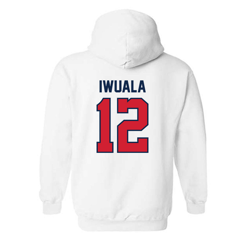 Ole Miss - NCAA Women's Basketball : Christeen Iwuala - Replica Shersey Hooded Sweatshirt-1