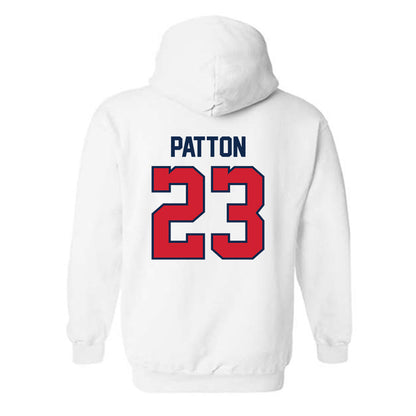 Ole Miss - NCAA Men's Basketball : Daniel Patton - Replica Shersey Hooded Sweatshirt-1