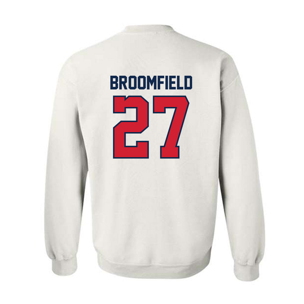 Ole Miss - NCAA Football : Pat Broomfield - Replica Shersey Crewneck Sweatshirt