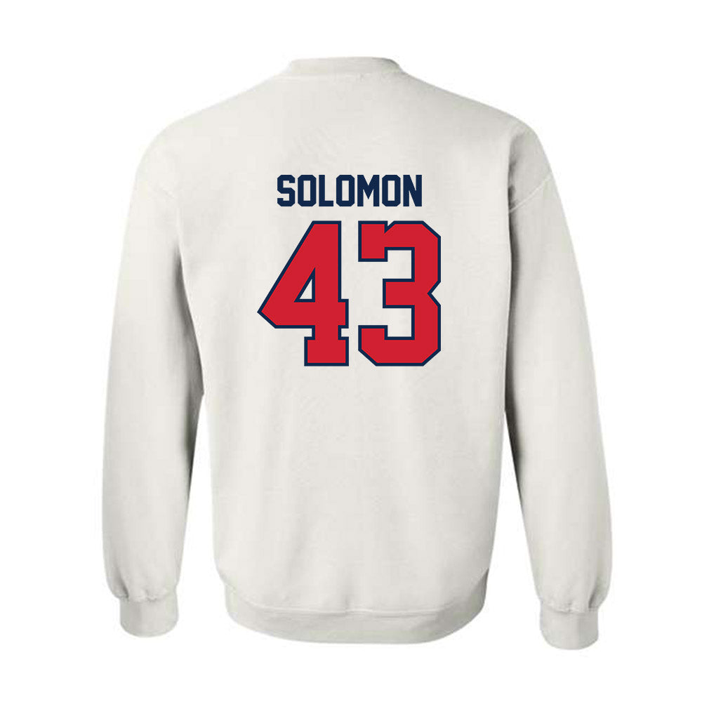 Ole Miss - NCAA Football : Isreal Solomon - Replica Shersey Crewneck Sweatshirt-1