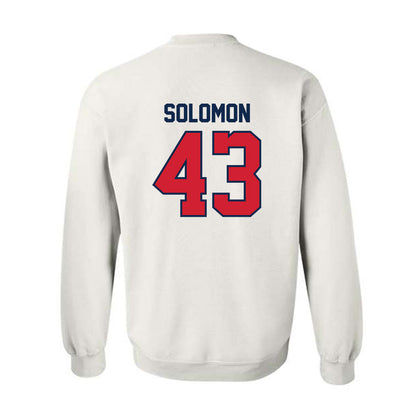 Ole Miss - NCAA Football : Isreal Solomon - Replica Shersey Crewneck Sweatshirt-1