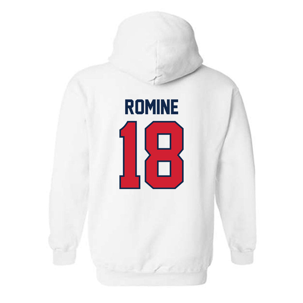 Ole Miss - NCAA Baseball : Luke Romine - Replica Shersey Hooded Sweatshirt-1