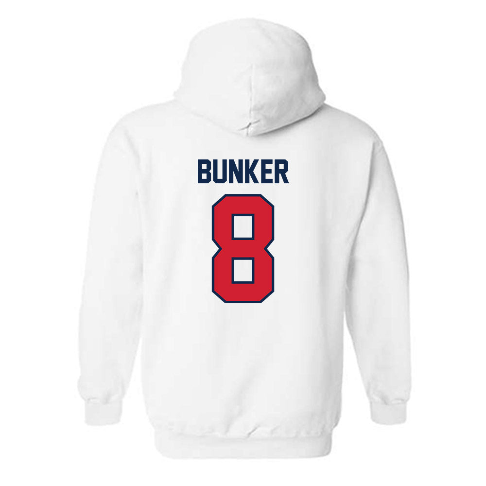 Ole Miss - NCAA Softball : Kennedy Bunker - Replica Shersey Hooded Sweatshirt-1