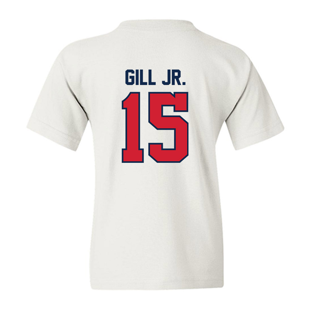 Ole Miss - NCAA Football : Darrell Gill Jr. - Replica Shersey Youth T-Shirt-1