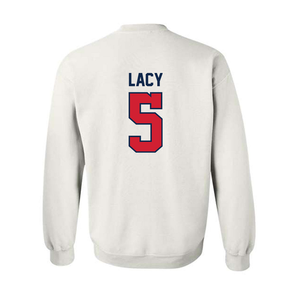 Ole Miss - NCAA Football : Kewan Lacy - Replica Shersey Crewneck Sweatshirt-1