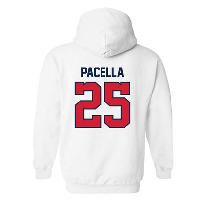 Ole Miss - NCAA Baseball : Daniel Pacella - Replica Shersey Hooded Sweatshirt-1