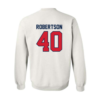 Ole Miss - NCAA Baseball : JP Robertson - Replica Shersey Crewneck Sweatshirt-1