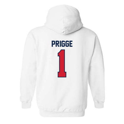 Ole Miss - NCAA Women's Soccer : Taylor Prigge - Replica Shersey Hooded Sweatshirt-1