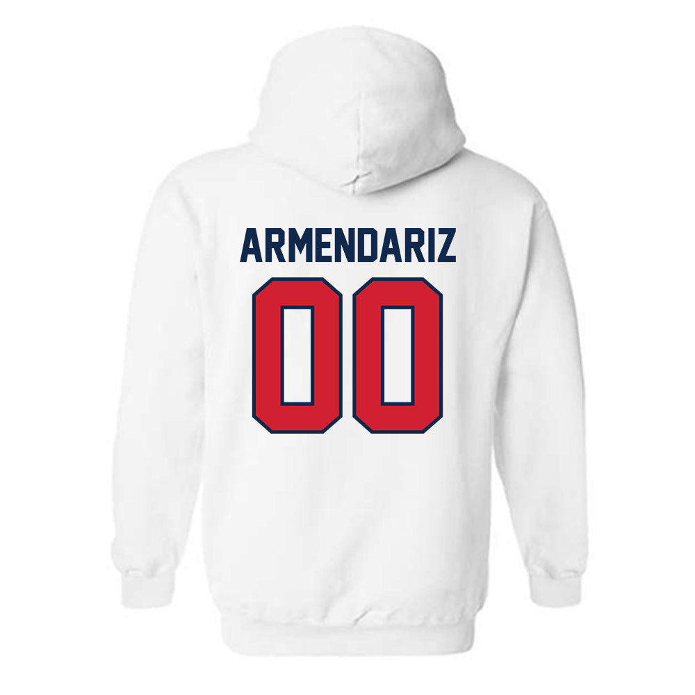 Ole Miss - NCAA Softball : Madelyn Armendariz - Replica Shersey Hooded Sweatshirt-1
