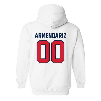 Ole Miss - NCAA Softball : Madelyn Armendariz - Replica Shersey Hooded Sweatshirt-1