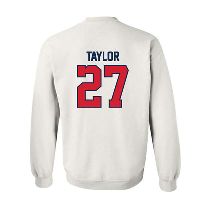 Ole Miss - NCAA Football : Macaleb Taylor - Replica Shersey Crewneck Sweatshirt-1