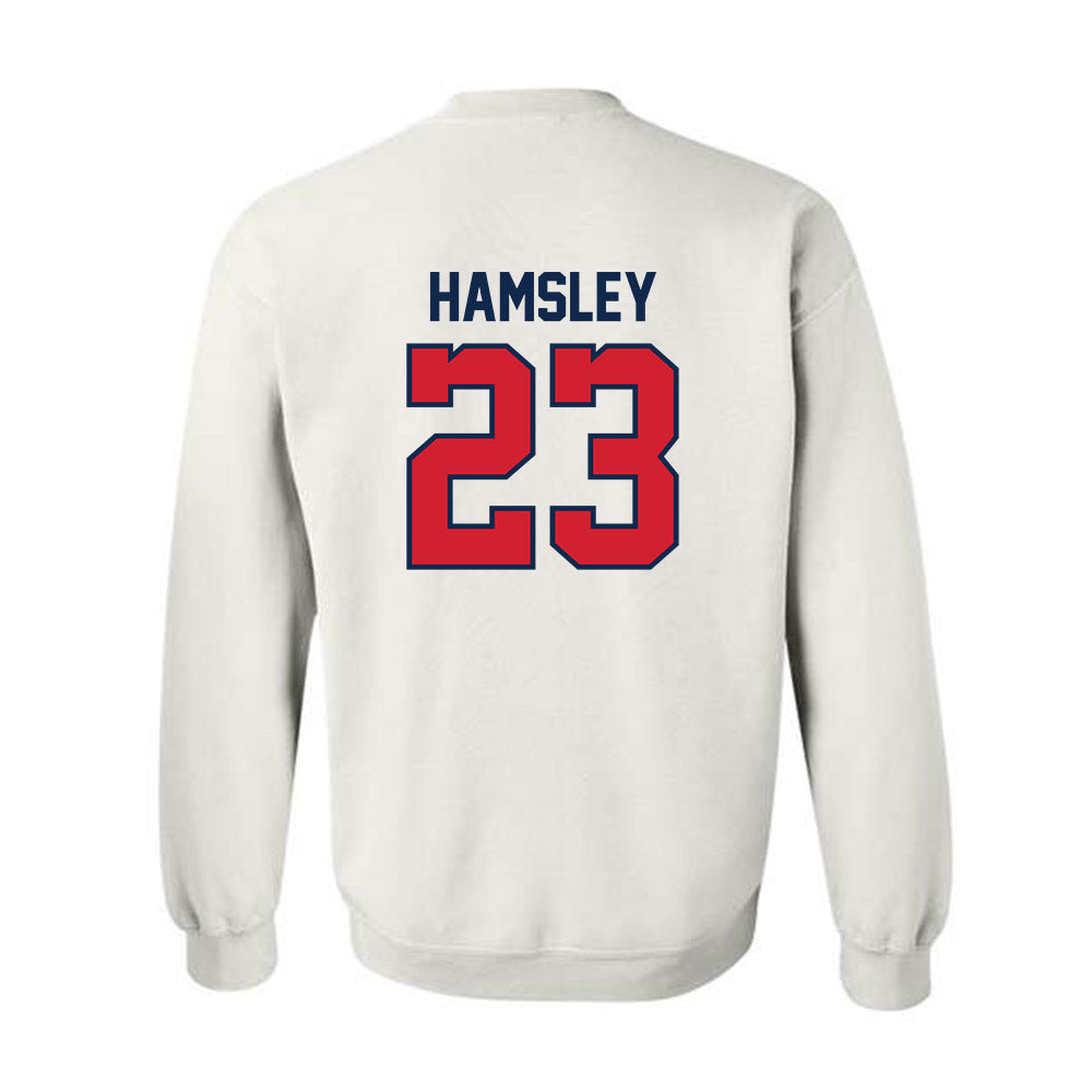 Ole Miss - NCAA Football : George Hamsley - Replica Shersey Crewneck Sweatshirt-1