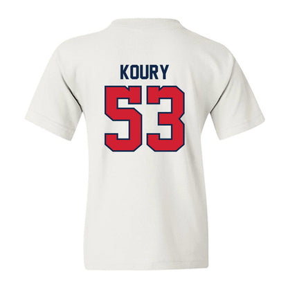 Ole Miss - NCAA Football : Joe Koury - Replica Shersey Youth T-Shirt-1