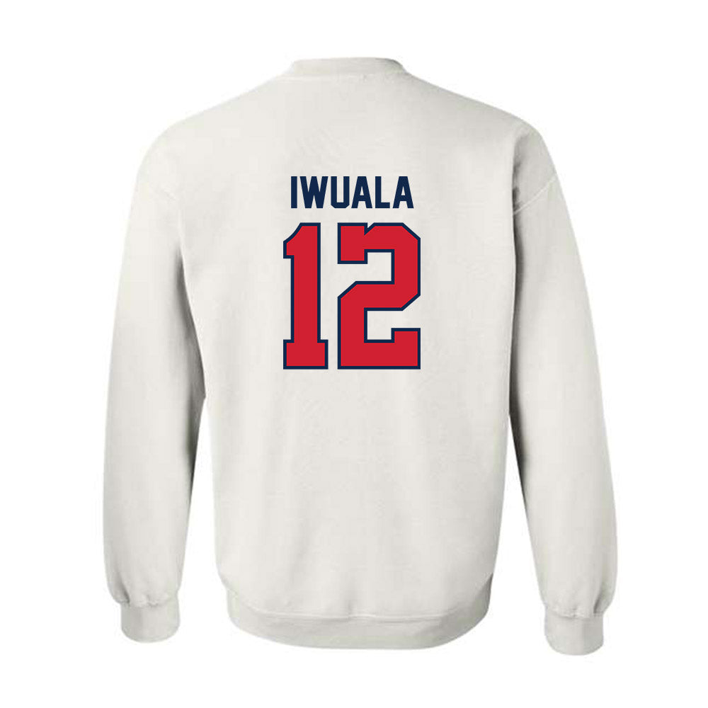 Ole Miss - NCAA Women's Basketball : Christeen Iwuala - Replica Shersey Crewneck Sweatshirt-1