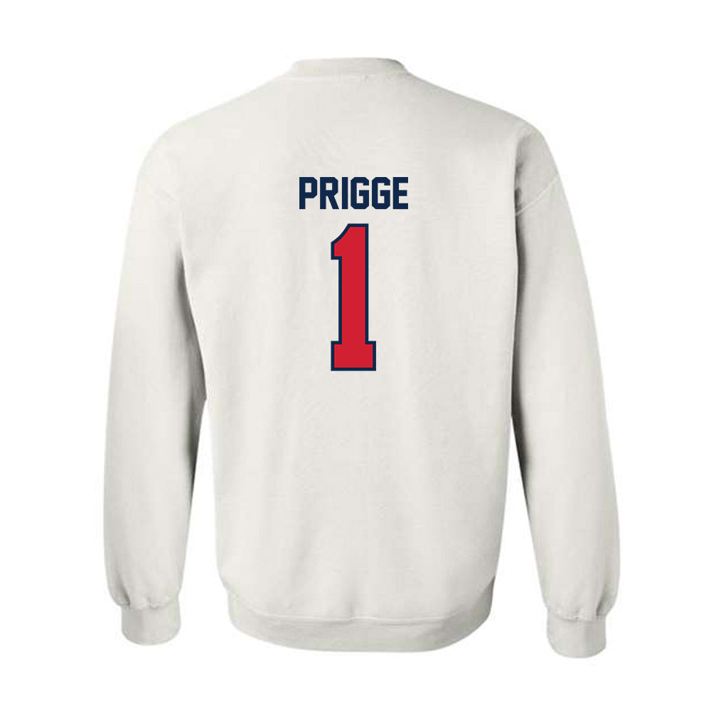 Ole Miss - NCAA Women's Soccer : Taylor Prigge - Replica Shersey Crewneck Sweatshirt-1